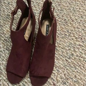 Parker & Sky Open Toed Booties